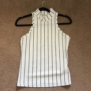 Sleeveless Turtleneck